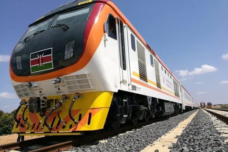 Kenya Railways SGR train
